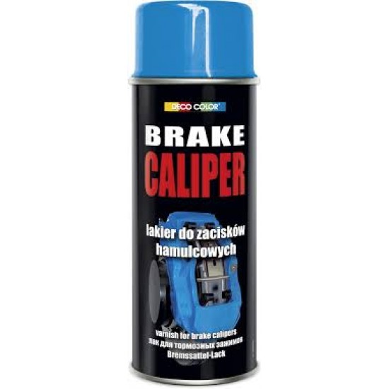 Bremžu suportu krāsa aerosolā zila 400ml Deco Color