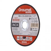 8555 Disks INOX metāla griešanai 125mm DRAUMET PREMIUM