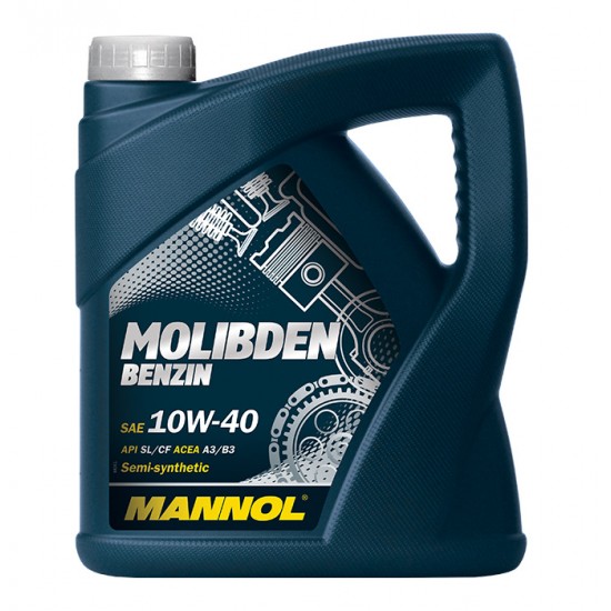 Mannol Molibden Benzin 10W40 4 litri