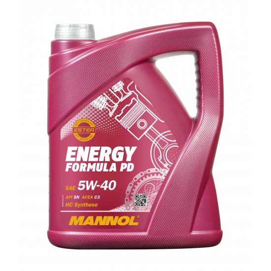 MANNOL ENERGY FORMULA PD 5W40 5 litri