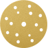 P150 RADEX Gold Abrasive disks Ø125mm with Velcro backing, 8 holes 